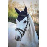 Paardenoornet New Strass Pénélope Zwart