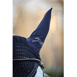 Paardenoornet New Strass Pénélope Marineblauw