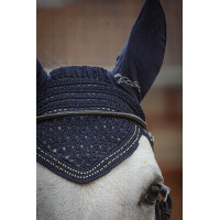 Bonnet pour chevaux New Strass Pénélope Noir
