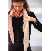 Etole Alix Pénélope Ecru / rouille Blanc Etole Alix Pénélope Ecru / rouille Blanc