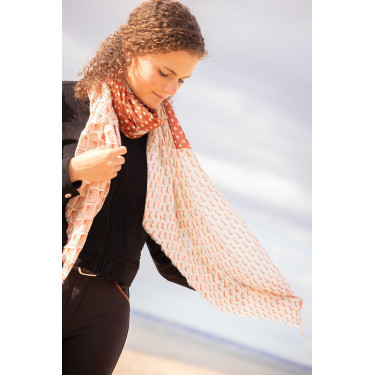 Etole Alix Pénélope Ecru / rouille Blanc