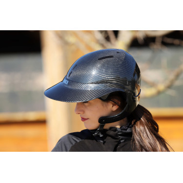 Vizier voor helm NACA XL Glanzend zwart carbon