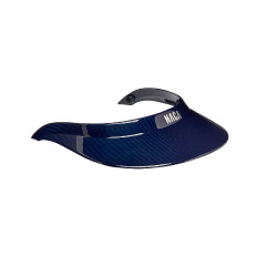 Vizier voor helm NACA XL Glanzend blauw carbon