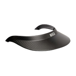 Vizier voor helm NACA XL Mat zwart carbon
