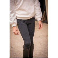 Pantalon d'équitation Romy Pénélope enfant Gris chiné
