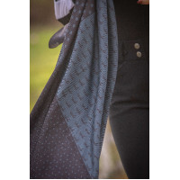 Sjaal Pénélope Mya Ecru / roestkleurig Wit