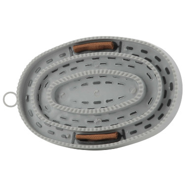 Etrille Equithème Je t'aime Gris