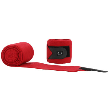 Bandes de polo Riding World Eco Rouge