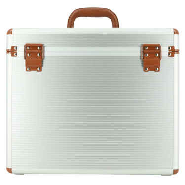 Coffre de pansage Equithème Je t'aime Argent Coffre de pansage Equithème Je t'aime Argent