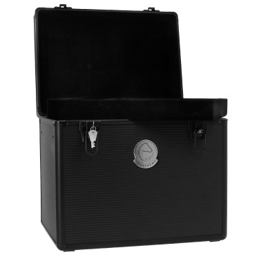 Coffre de pansage Equithème Je t'aime Noir