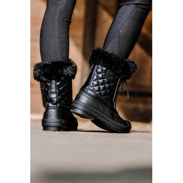 Boots hiver Equithème Je t'aime Noir Boots hiver Equithème Je t'aime Noir