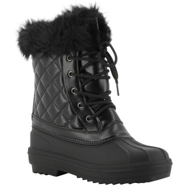 Boots hiver Equithème Je t'aime Noir Boots hiver Equithème Je t'aime Noir