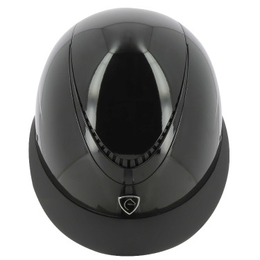 Equithème Wings-helm Glanzend zwart