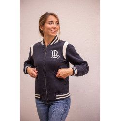 Sweat Pénélope University Marine / off white Bleu marine