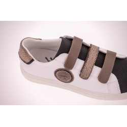 Sneackers Pénélope Galaxie Blanc / noir