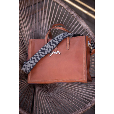 Handtas Pénélope Romane Cognac Bruin