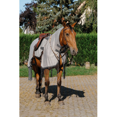 Chemise de travail Riding World anti-mouches Gris