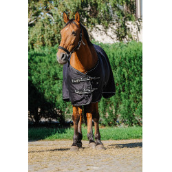 Chemise brillante Riding World Noir
