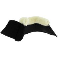 Norton klokjes van mesh en synthetisch schapenvacht Zwart