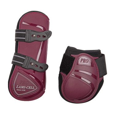 Gamaschen met kogelbeschermers Lami-Cell Elite Bordeaux