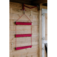 Trapvormige display voor Hippotonic deken Bordeaux