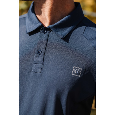Polo Equithème Eric Bleu marine Polo Equithème Eric Bleu marine