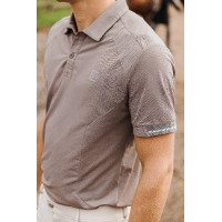 Polo Equithème Eric Marineblauw