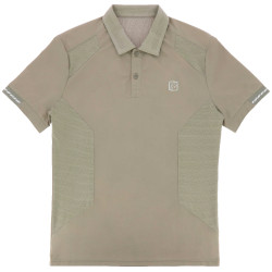 Polo Equithème Eric Taupe Bruin