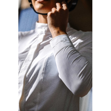 Chemise Equithème Julia Blanc