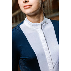 Chemise Equithème Julia Bleu marine