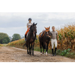 T-shirt Equithème Marion Taupe Marron T-shirt Equithème Marion Taupe Marron
