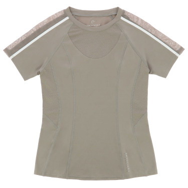 T-shirt Equithème Marion Taupe Marron T-shirt Equithème Marion Taupe Marron
