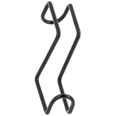 Korte hoofdstelhouder Hippotonic met haken Zwart