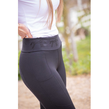 Legging Delphe Pénélope Noir