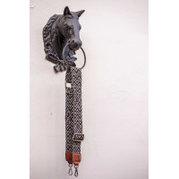 Bandoulière Pénélope Noir / écru