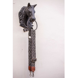 Bandoulière Pénélope Noir / écru