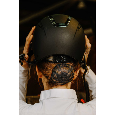 Haarnetje Equithème Kant Zwart