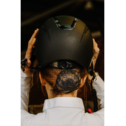 Résille pour cheveux Equithème Dentelle Noir