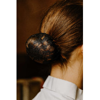 Haarnetje Equithème Kant Zwart