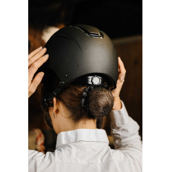 Haarnetje Equithème Shiny Zwart