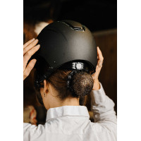 Résille pour cheveux Equithème Shiny Noir