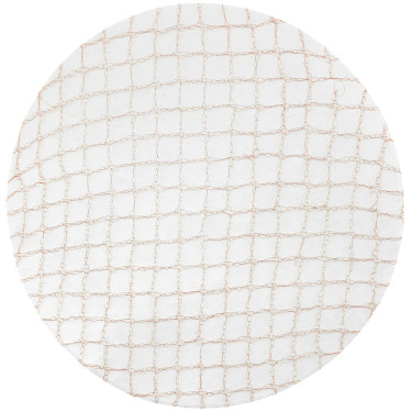 Barrette résille pour cheveux Equithème Filet Marron