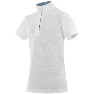 Polo mesh Equithème Betty Wit Polo mesh Equithème Betty Wit