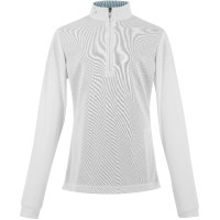 Polo mesh Equithème Buffy Blanc Polo mesh Equithème Buffy Blanc