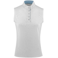 Polo mesh Equithème Molly Blanc