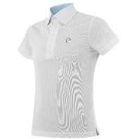 Polo mesh Equithème Edy Blanc