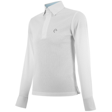Polo mesh Equithème Dany Blanc Polo mesh Equithème Dany Blanc