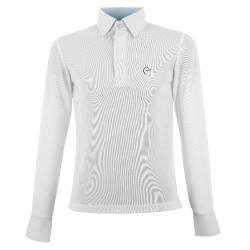 Polo mesh Equithème Dany Blanc Polo mesh Equithème Dany Blanc