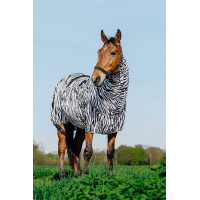 Anti-eczeem deken zebra Riding World Zwarte / witte zebra Motieven
