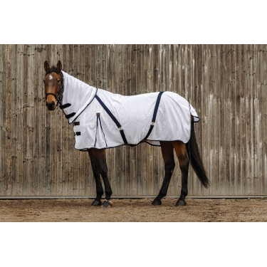 Chemise Equithème Mesh combo Blanc Chemise Equithème Mesh combo Blanc